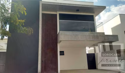 Sobrado com 4 dormitórios à venda, 285 m² por R$ 1.710.000 - Condomínio Mont Blanc - Sorocaba/SP, próximo ao Shopping Iguatemi.