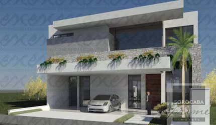 Sobrado com 5 dormitórios à venda, 417 m² por R$ 2.310.000,00 - Condomínio Village Sunset - Sorocaba/SP