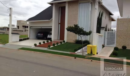 Sobrado com 3 dormitórios à venda, 450 m² por R$ 2.510.000,00 - Condomínio Chácara Ondina - Sorocaba/SP