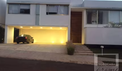 Sobrado com 4 dormitórios à venda, 520 m² por R$ 3.300.000,00 - Condomínio Village Sunset - Sorocaba/SP