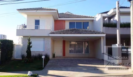 Sobrado com 4 dormitórios à venda, 347 m² por R$ 2.600.000,00 - Condomínio Village Sunset - Sorocaba/SP