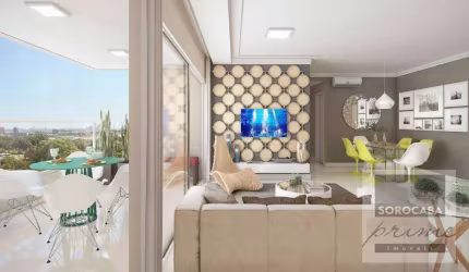 Apartamento com 3 dormitórios à venda, 103 m² por R$ 950.000,00 - Condomínio Residencial Vancouver - Sorocaba/SP