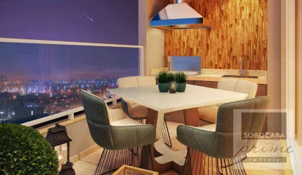 Apartamento com 3 dormitórios à venda, 96 m² por R$ 705.000,00 - Condomínio Residencial La Vista Moncayo - Sorocaba/SP