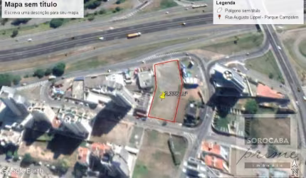 Área à venda, 2336 m² por R$ 10.512.000,00 - Parque Campolim - Sorocaba/SP