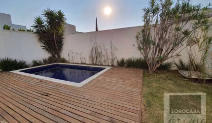 Sobrado com 4 dormitórios, 460 m² - venda por R$ 2.500.000,00 ou aluguel por R$ 11.500,00/mês - Condomínio Village Sunset - Sorocaba/SP