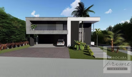 Casa com 4 dormitórios à venda, 560 m² por R$ 4.500.000,00 - Além Linha - Sorocaba/SP
