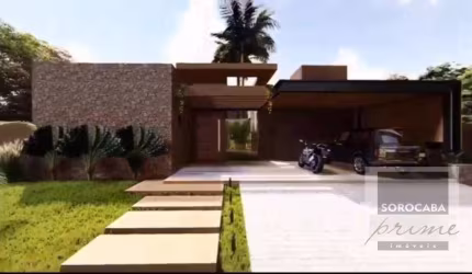 Casa com 4 dormitórios à venda, 415 m² por R$ 3.400.000,00 - Condomínio Saint Patrick - Sorocaba/SP