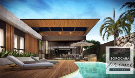 Casa com 5 dormitórios à venda, 450 m² por R$ 4.560.000,00 - Condomínio Saint Patrick - Sorocaba/SP