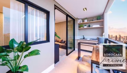 Apartamento com 3 dormitórios à venda, 88 m² por R$ 880.000,00 - Connect Planeta - Sorocaba/SP