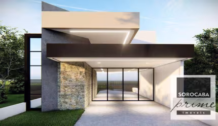 Casa com 3 dormitórios à venda, 120 m² por R$ 671.000,00 - Condomínio Terras de São Francisco - Sorocaba/SP