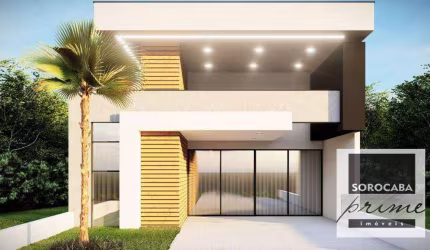 Casa com 3 dormitórios à venda, 120 m² por R$ 671.000,00 - Condomínio Terras de São Francisco - Sorocaba/SP