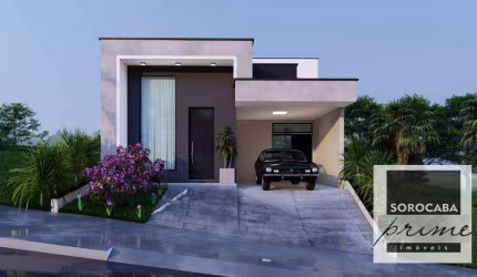 Casa com 3 dormitórios à venda, 146 m² por R$ 1.000.000,00 - Condomínio Villagio Milano - Sorocaba/SP