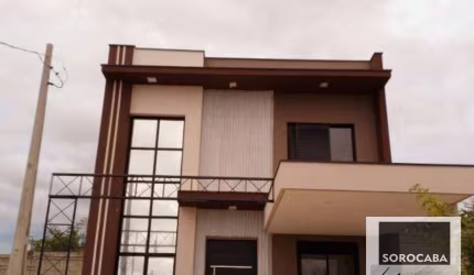 Sobrado com 3 dormitórios à venda, 147 m² por R$ 722.000,00 - Horto Florestal Villagio - Sorocaba/SP