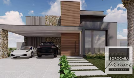 Casa com 3 dormitórios à venda, 303 m² por R$ 2.200.000,00 - Alphaville Nova Esplanada IV - Votorantim/SP