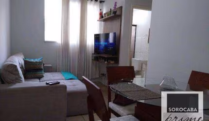 Apartamento com 2 dormitórios à venda, 49 m² por R$ 185.000,00 - Vila Jardini - Sorocaba/SP