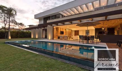 Casa com 4 dormitórios à venda, 442 m² por R$ 8.850.000,00 - Lago Azul - Araçoiaba da Serra/SP
