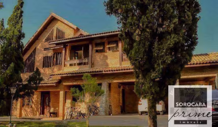 Casa com 4 suítes , 655 m² - venda por R$ 2.700.000 ou aluguel por R$ 13.000/mês - Lago Azul - Araçoiaba da Serra/SP