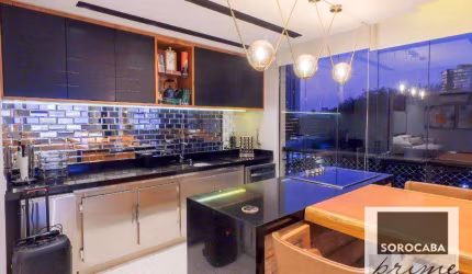 Apartamento com 4 dormitórios, 247 m² - venda por R$ 2.800.000,00 ou aluguel por R$ 14.200,00/mês - Condomínio Único Campolim - Sorocaba/SP