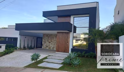Casa com 3 dormitórios à venda, 210 m² por R$ 2.200.000,00 - Condomínio Residencial Giverny - Sorocaba/SP