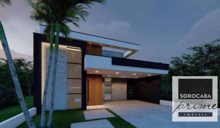 Casa com 3 dormitórios à venda, 176 m² por R$ 1.500.000,00 - Condominio Le France - Sorocaba/SP