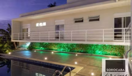 Casa com 3 dormitórios à venda, 369 m² por R$ 4.500.000,00 - Saint Patrick Residencial - Sorocaba/SP