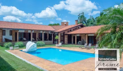 Casa com 5 dormitórios à venda, 1000 m² por R$ 5.000.000,00 - Chácaras Residenciais Santa Maria - Votorantim/SP