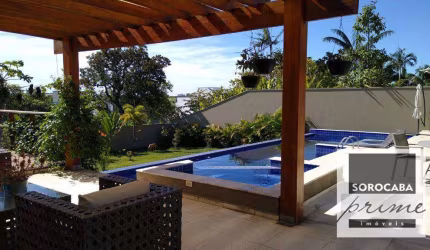 Casa com 4 dormitórios à venda, 405 m² por R$ 3.500.000,00 - Parque Reserva Fazenda Imperial - Sorocaba/SP