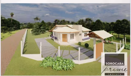 Casa com 2 dormitórios à venda, 129 m² por R$ 450.000,00 - Distrito do Porto - Capela do Alto/SP