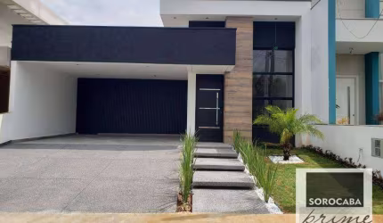 Casa com 3 dormitórios à venda, 185 m² por R$ 1.100.000,00 - Condomínio Residencial Flores - Sorocaba/SP