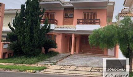 Sobrado com 3 dormitórios à venda, 391 m² por R$ 2.100.000,00 - Condomínio Vila dos Inglezes - Sorocaba/SP