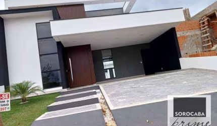 Casa com 3 dormitórios à venda, 180 m² por R$ 1.400.000,00 - Condominio Le France - Sorocaba/SP