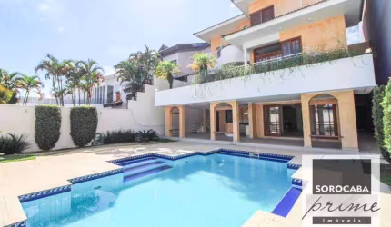 Casa com 5 dormitórios à venda, 533 m² por R$ 3.250.000,00 - Condomínio Isaura - Sorocaba/SP