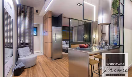 Apartamento com 1 dormitório à venda, 44 m² por R$ 470.000 - Parque Campolim - Sorocaba/SP