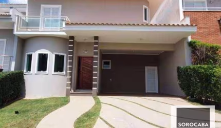 Sobrado com 3 suítes à venda, 224 m² por R$ 1.290.000 - Condomínio Vila dos Inglezes - Sorocaba/SP