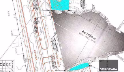 Área à venda, 7375 m² por R$ 5.000.000 - Parque Vereda dos Bandeirantes- Sorocaba/SP