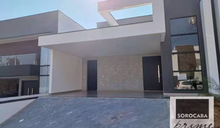 Casa com 3 suítes à venda, 190 m² por R$ 1.600.000 - Condomínio Residencial Renaissance - Sorocaba/SP