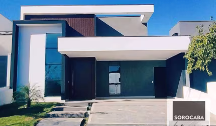 Casa com 3  suítes , 181 m² - venda por R$ 1.480.000 ou aluguel por R$ 9.246/mês - Condominio Le France - Sorocaba/SP