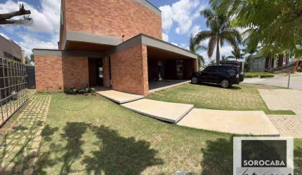 Sobrado com 3 suítes à venda, 420 m² por R$ 4.900.000 - Alphaville Nova Esplanada 3 - Votorantim/SP