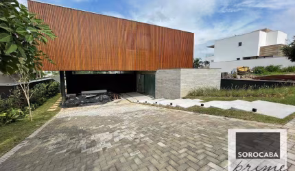 Casa com 4 suítes , 380 m² - venda por R$ 4.500.000 ou aluguel por R$ 27.066/mês - Alphaville Nova Esplanada III - Votorantim/SP