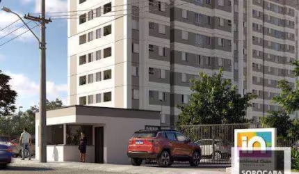 Apartamento lançamento com 2 dormitórios à venda, 49 m²- Residencial In - Rio Acima - Votorantim/SP