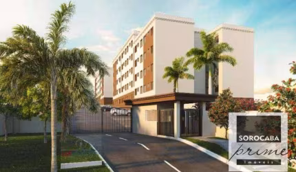 Apartamento com 2 dormitórios à venda, 47 m² por R$ 250.000,00 - Centro - Votorantim/SP