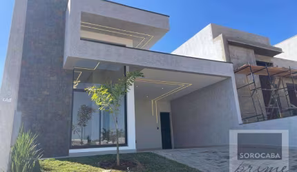 Casa com 3 dormitórios (sendo 1 suíte) à venda, 145 m² por R$ 900.000 - Residencial Reserva Ipanema - Sorocaba/SP