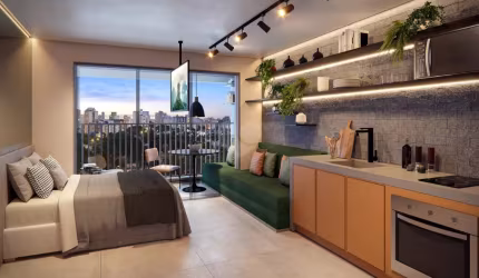 Lindo Studio Próximo ao Metrô Alto da Boa Vista