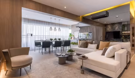 Lindo Apartamento de 3 suítes no Brooklin - São Paulo