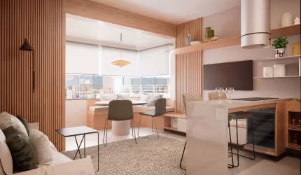 Lindo Apartamento de 2 dormitórios no Brooklin - SP