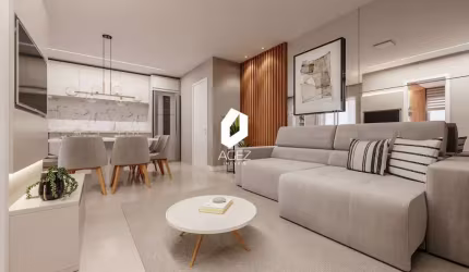 Apartamento de 02 quartos, com sacada gourmet!
