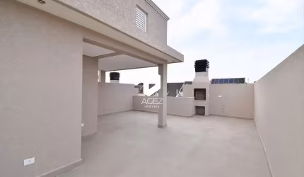 Sobrado novo em condomínio, com 03 quartos 02 vagas e terraço amplo no Boqueirão