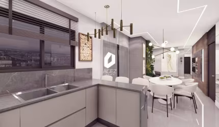 Apartamento com 03 quartos 01 suíte  e varanda ampla;
