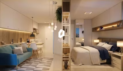 Apartamento com 02 quartos no Portão