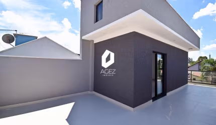 Sobrado novo com terraço, 03 quartos 01 suíte!